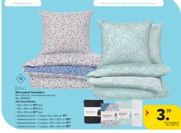 Aanbieding: Microvezel hoeslaken