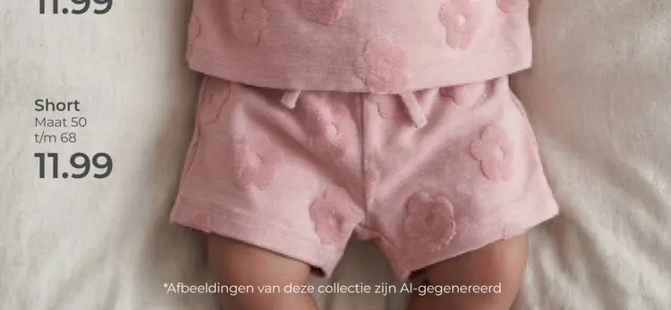 Aanbieding: Short baby