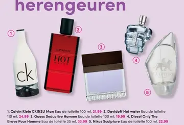 Aanbieding: Herengeuren