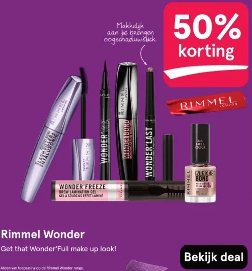 Aanbieding: Rimmel Wonder