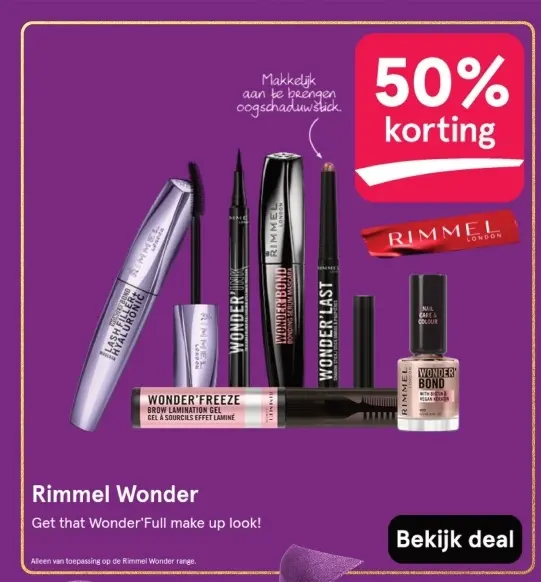 Aanbieding: Rimmel Wonder