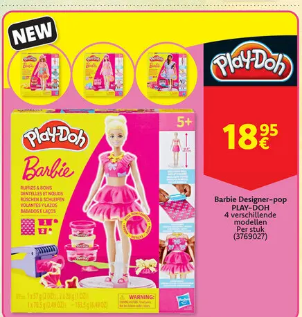 Aanbieding: Barbie Designer-pop