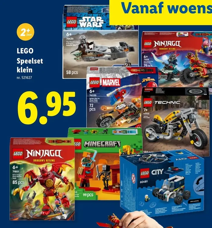 Promotie: LEGO Speelset klein