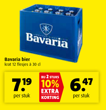 Aanbieding: Bavaria bier krat