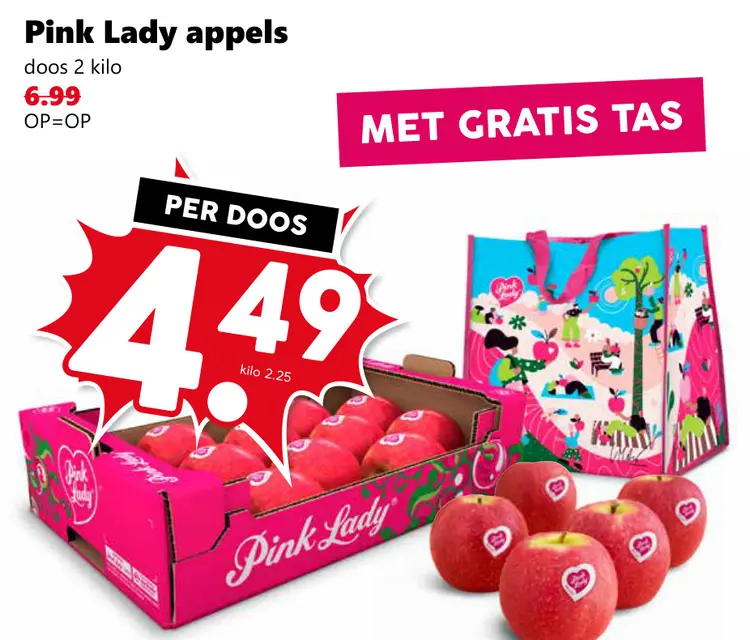 Aanbieding: Pink Lady apples