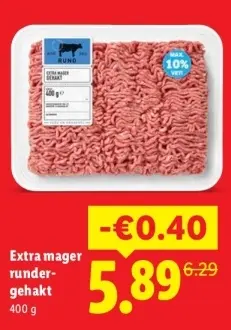 Aanbieding: Extra mager rundergehakt