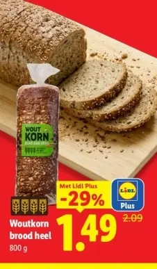 Aanbieding: Woutkorn brood heel