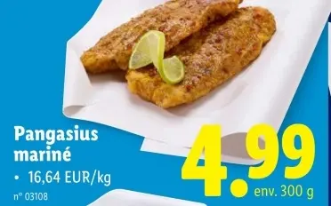 Offre: Pangasius mariné