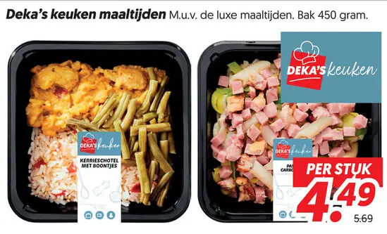 Deka's keuken maaltijden