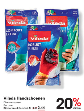 Aanbieding: Vileda Handschoenen