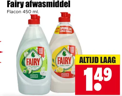 Aanbieding: afwasmiddel
