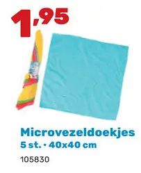 Aanbieding: Microvezeldoekjes