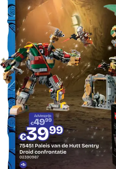 Aanbieding: Paleis van de Hutt Sentry Droid confrontatie