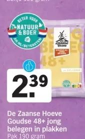 Aanbieding: Goudse 48+ jong belegen in plakken