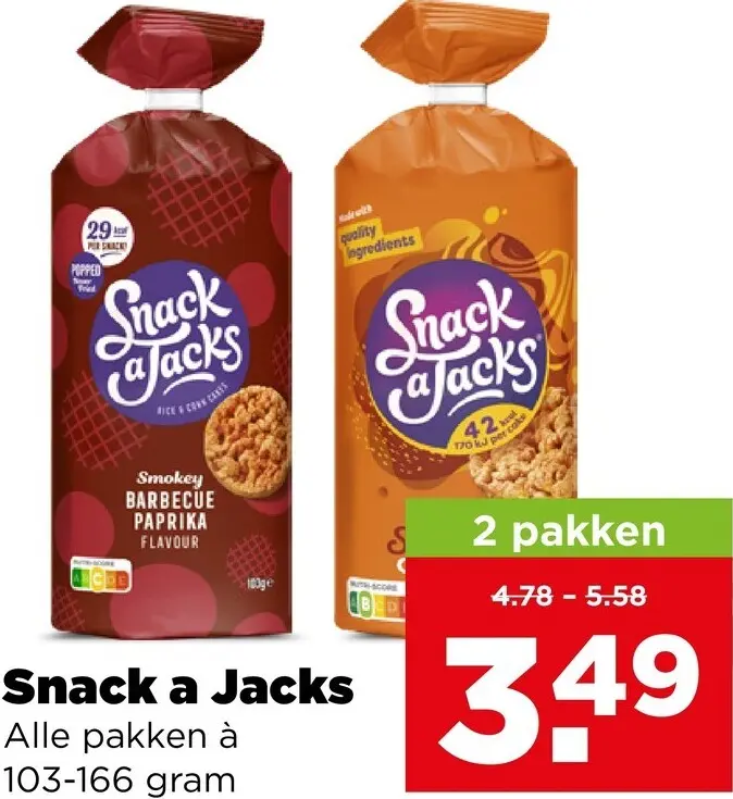 Aanbieding: Snack a Jacks