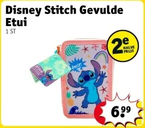 Aanbieding: Disney Stitch Gevulde Etui