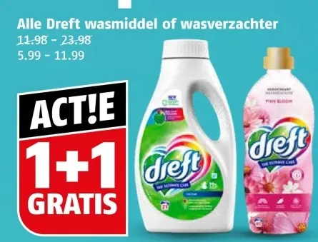 Aanbieding: Alle wasmiddel of wasverzachter
