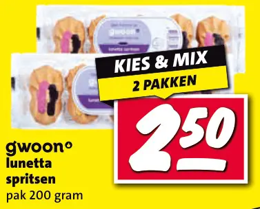 Aanbieding: Lunetta spritsen