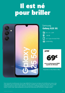 Offre: Galaxy A25 5G
