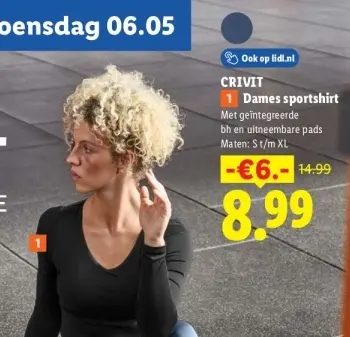 Aanbieding: Dames sportshirt