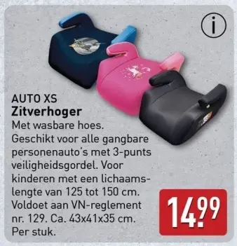 Aanbieding: AUTO XS Zitverhoger