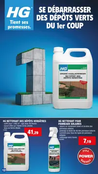 Offre: HG nettoyant anti-dépôts verts & mousses 5l