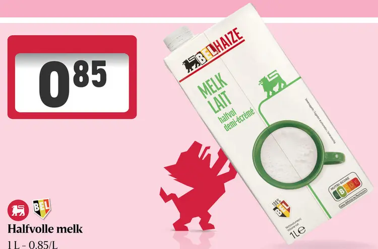 Promotie: Halfvolle melk