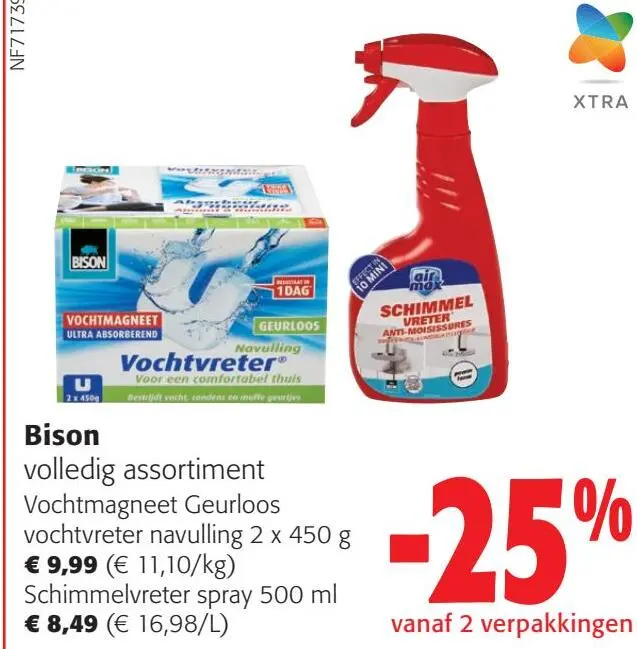 Aanbieding: Vochtmagneet Geurloos vochtvreter navulling