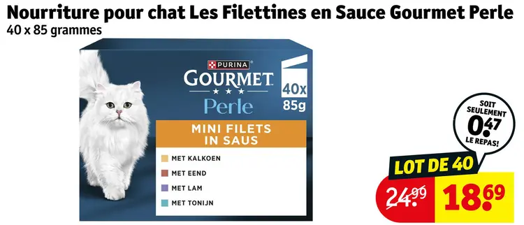 Offre: Nourriture pour chat Les Filettines en Sauce