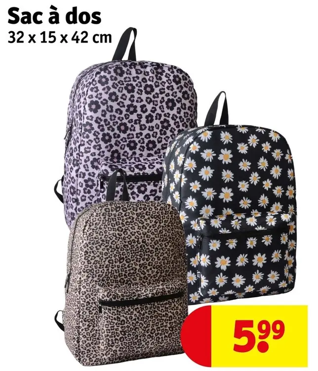 Offre: Sac à dos