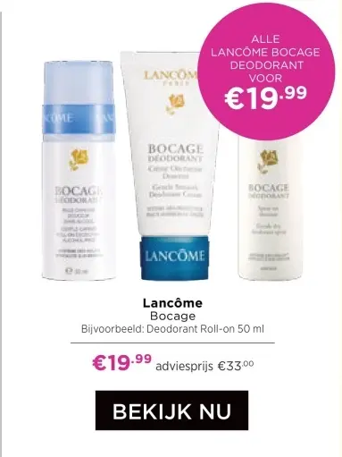 Aanbieding: Bocage Deodorant