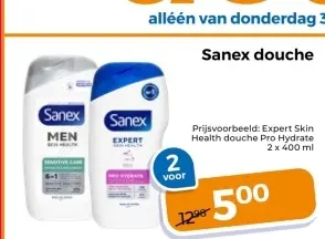 Aanbieding: Sanex douche