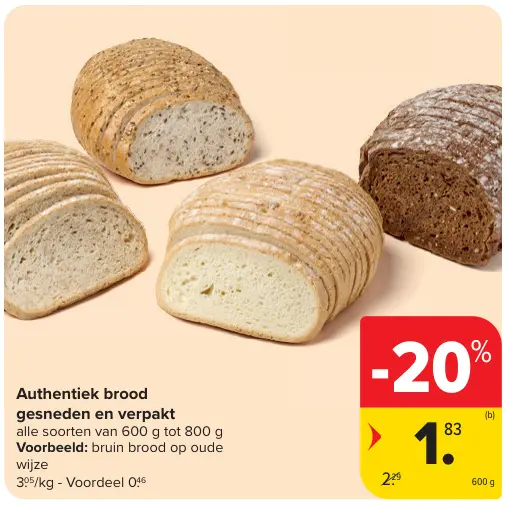 Aanbieding: Authentiek brood