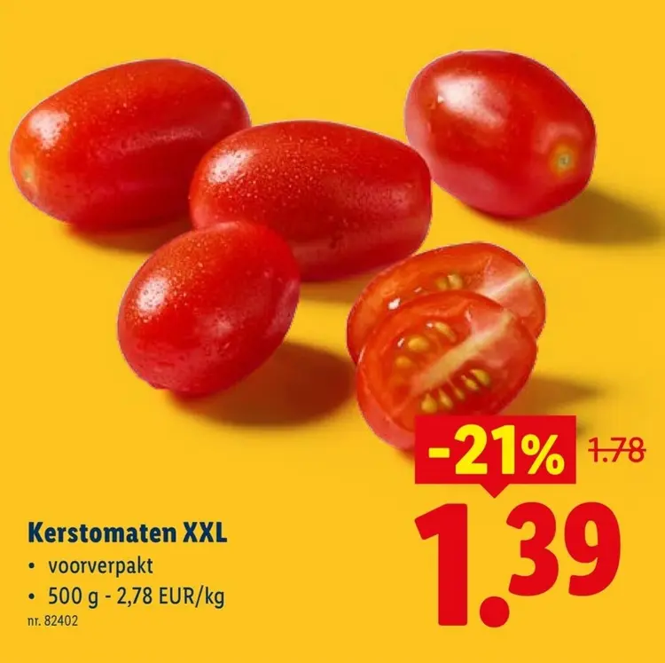 Promotie: Kerstomaten XXL