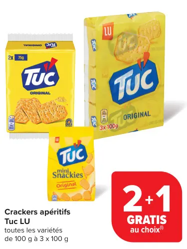 Offre: Crackers apéritifs