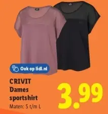 Aanbieding: Dames sportshirt