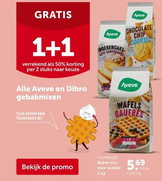 Aanbieding: Aveve mix voor wafels