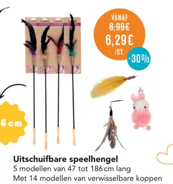Aanbieding: Uitschuifbare speelhengel