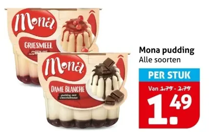 Aanbieding: Pudding