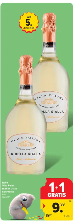 Offre: Villa Folini Ribolla Gialla Spumante Brut