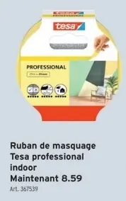 Offre: Ruban de masquage professional indoor