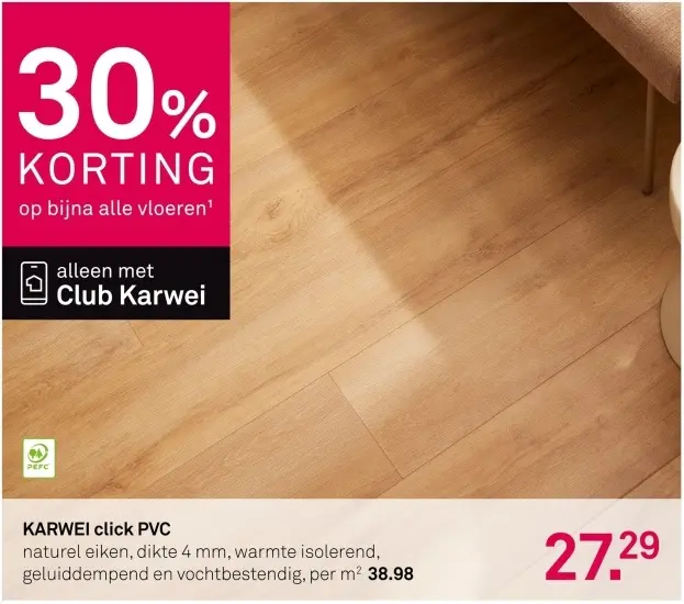 Aanbieding: Click PVC