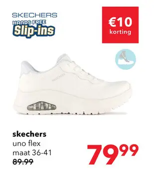 Aanbieding: Skechers Uno Flex dames sneakers