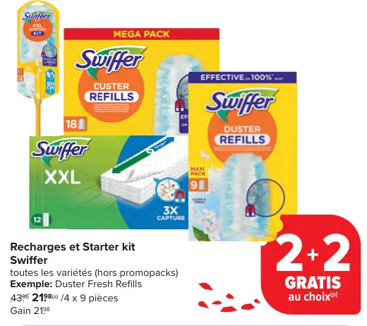 Offre: Recharges et Starter kit
