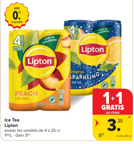 Offre: Ice Tea