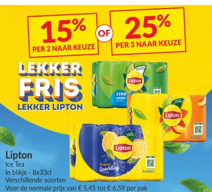 Promotie: Lipton Ice Tea