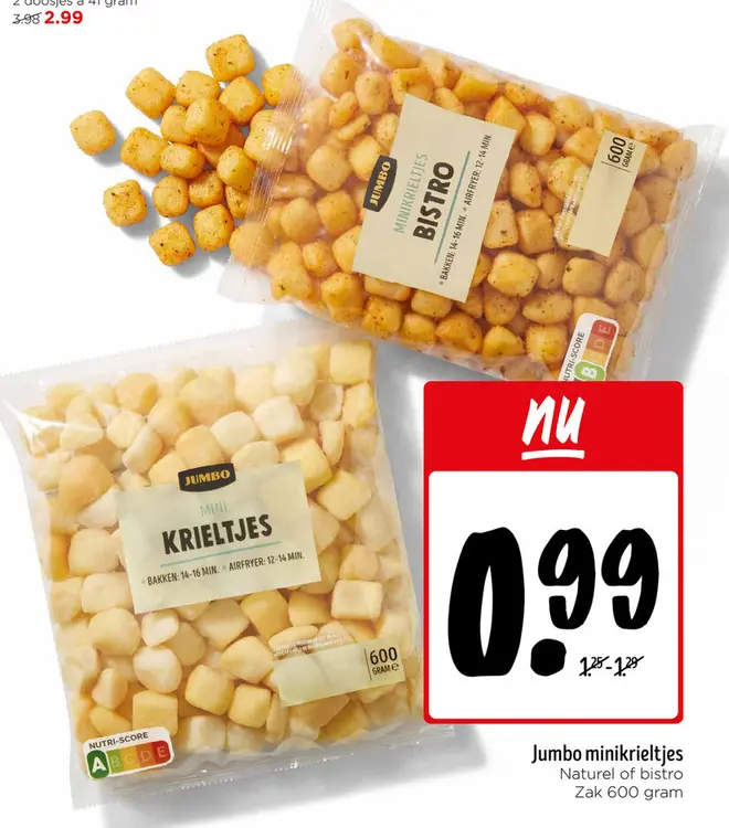 Aanbieding: Jumbo minikrieltjes