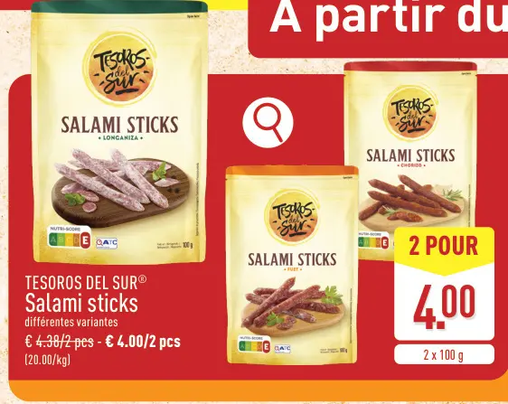 Offre: Salami sticks
