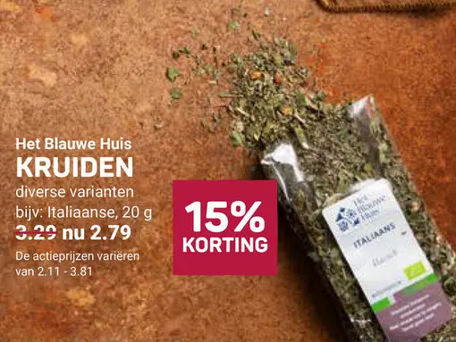 Aanbieding: Kruiden