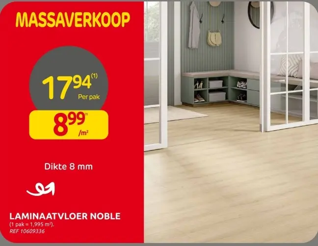 Promotie: Laminaatvloer noble